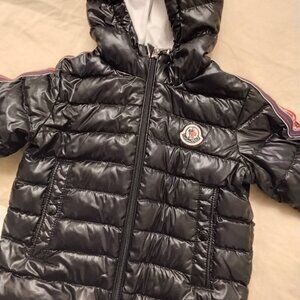 Authentic Moncler black puffer jacket